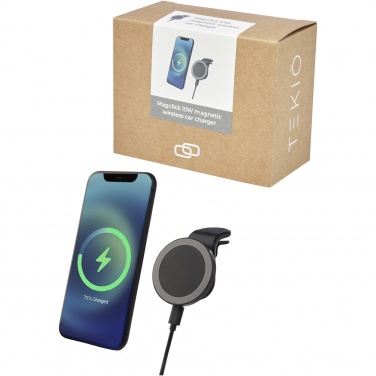 Logotrade promotional giveaways photo of: Magclick 10W wireless magnetic car charger