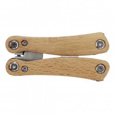 Logotrade advertising product picture of: Anderson 12-function medium wooden multi-tool
