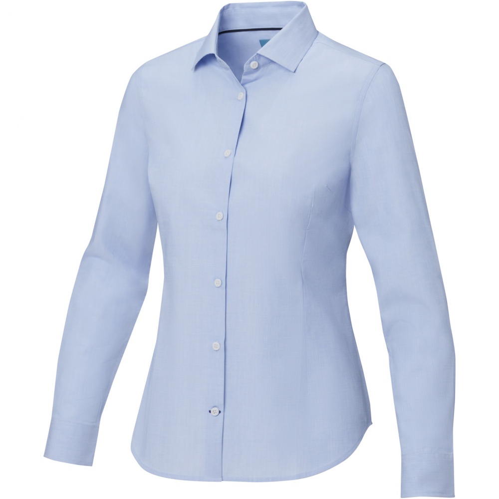 Logo trade promotional item photo of: Cuprite long sleeve women's organic shirt