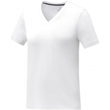 Logotrade promotional item image of: Somoto short sleeve women's V-neck t-shirt 
