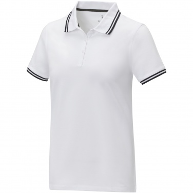 Logotrade promotional giveaway picture of: Amarago short sleeve women's tipping polo