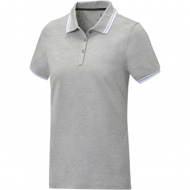 Logotrade promotional giveaways photo of: Amarago short sleeve women's tipping polo
