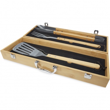 Logo trade advertising product photo of: Assadus 3-piece BBQ set