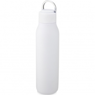 Logo trade promotional merchandise image of: Marka 600 ml copper vacuum insulated bottle with metal loop