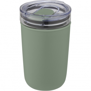 Logo trade promotional items image of: Bello 420 ml glass tumbler with recycled plastic outer wall