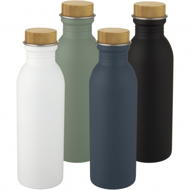 Logo trade promotional products image of: Kalix 650 ml stainless steel water bottle