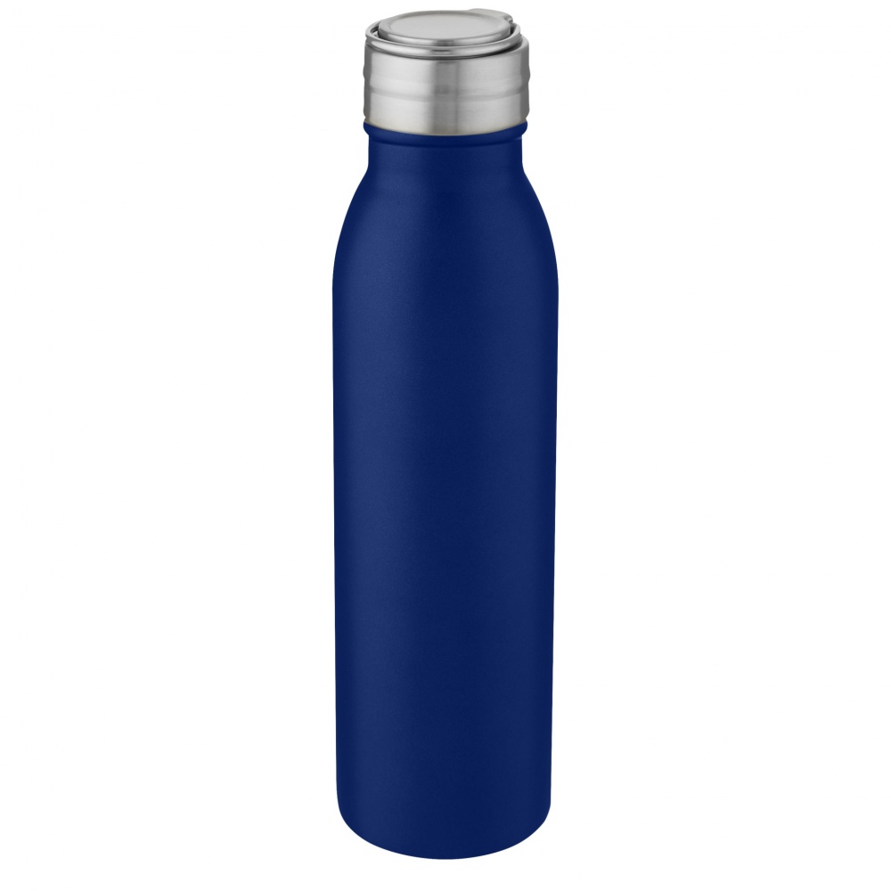 Logo trade promotional giveaways image of: Harper 700 ml stainless steel water bottle with metal loop