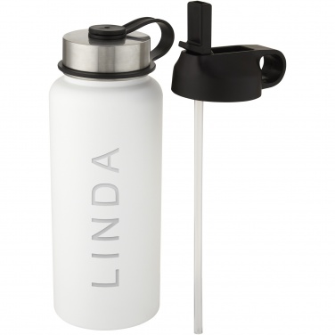 Logo trade promotional giveaway photo of: Supra 1 L copper vacuum insulated sport bottle with 2 lids