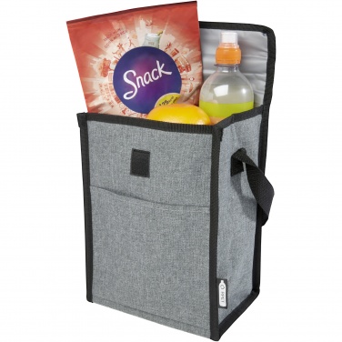 Logo trade business gift photo of: Reclaim 4-can GRS RPET cooler bag 5L