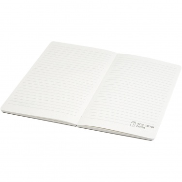 Logotrade promotional merchandise photo of: Dairy Dream A5 size reference recycled milk cartons spineless notebook