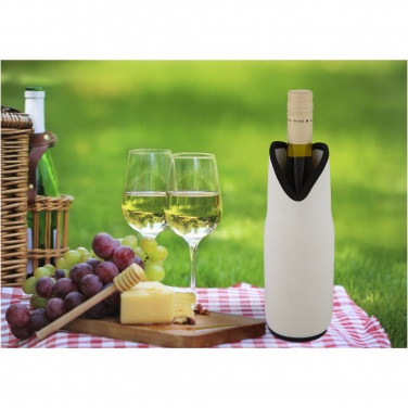 Logotrade business gift image of: Noun recycled neoprene wine sleeve holder