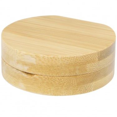 Logo trade promotional merchandise image of: Afrodit bamboo pocket mirror