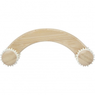 Logo trade corporate gifts image of: Volu bamboo massager