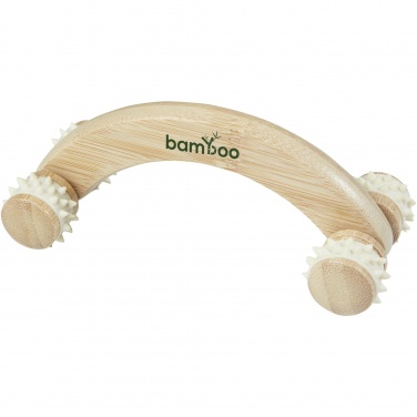 Logo trade promotional merchandise image of: Volu bamboo massager