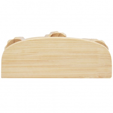 Logo trade promotional item photo of: Venis bamboo foot massager