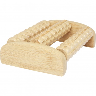 Logo trade promotional item photo of: Venis bamboo foot massager