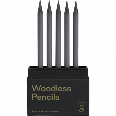 Logotrade promotional merchandise picture of: Karst® 5-pack 2B woodless graphite pencils