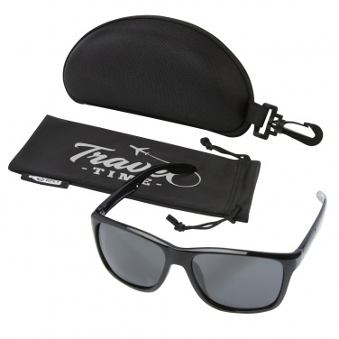 Logo trade promotional giveaways picture of: Eiger polarized sunglasses in recycled PET casing
