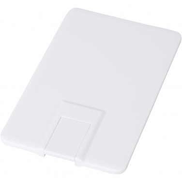 Logo trade promotional merchandise photo of: Duo slim 64GB USB drive with Type-C and USB-A 3.0