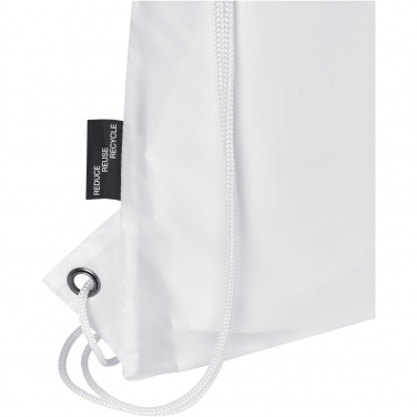 Logo trade promotional gifts image of: Adventure recycled insulated drawstring bag 9L
