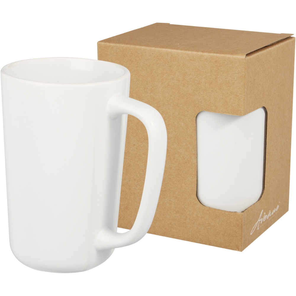 Logo trade business gifts image of: Perk 480 ml ceramic mug