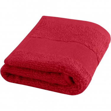 Logo trade corporate gifts picture of: Sophia 450 g/m² cotton towel 30x50 cm