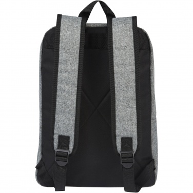 Logo trade advertising products image of: Reclaim 15" GRS recycled two-tone laptop backpack 14L