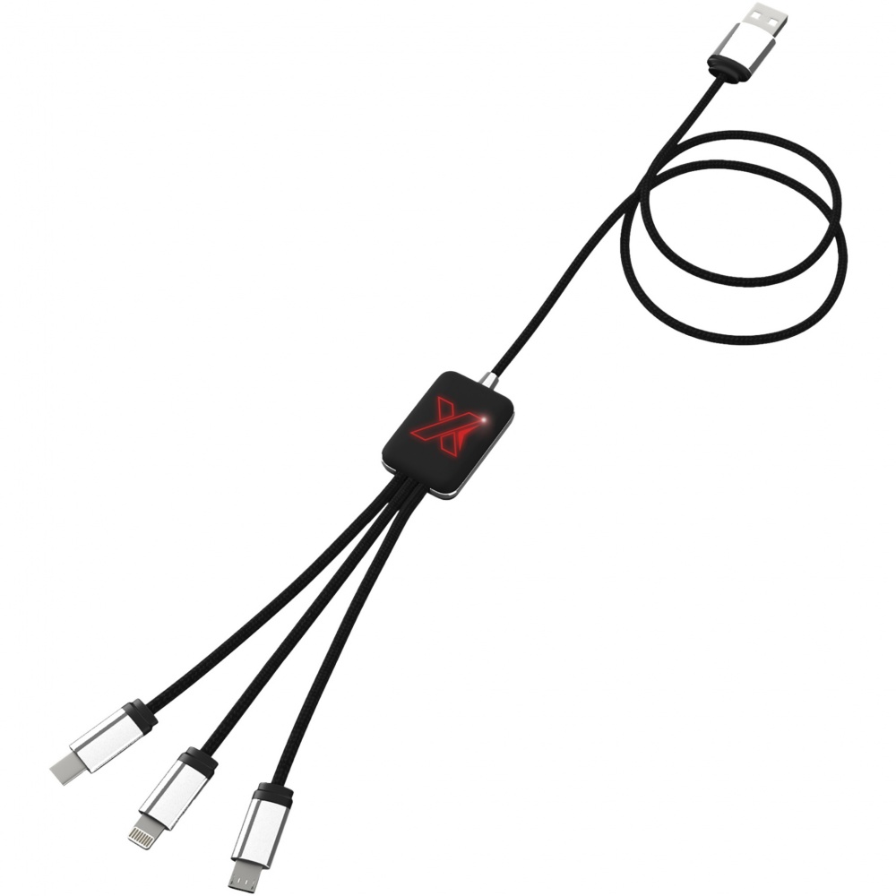 Logotrade promotional product image of: SCX.design C17 easy to use light-up cable