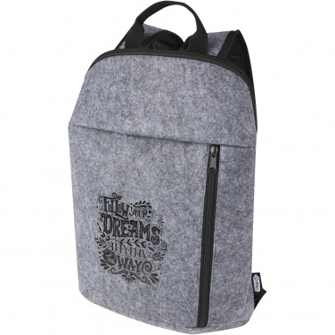 Logo trade advertising products picture of: Felta GRS recycled felt cooler backpack 7L
