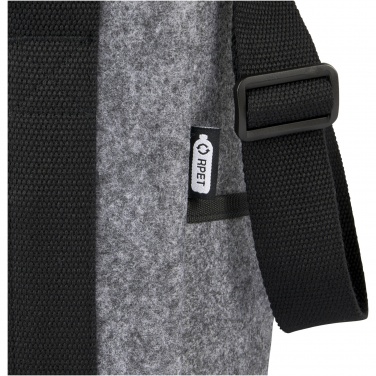 Logo trade advertising product photo of: Felta GRS recycled felt bottle cooler bag 21L