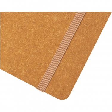 Logo trade promotional gifts image of: Kilau recycled leather notebook 