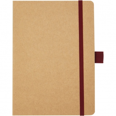 Logo trade promotional gift photo of: Berk recycled paper notebook