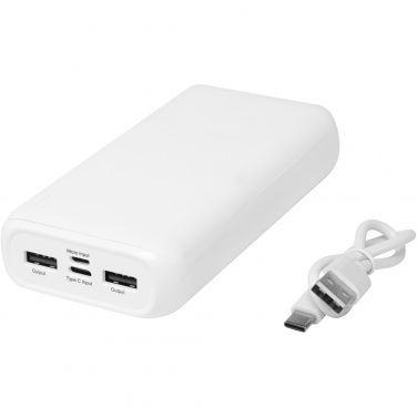 Logotrade promotional merchandise image of: Electro 20.000 mAh recycled plastic power bank 