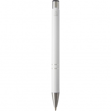 Logo trade corporate gift photo of: Moneta recycled aluminium ballpoint pen