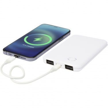 Logotrade advertising product picture of: Slender 4000 mAh slim dual power bank