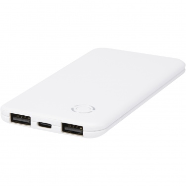 Logotrade promotional gift picture of: Slender 4000 mAh slim dual power bank