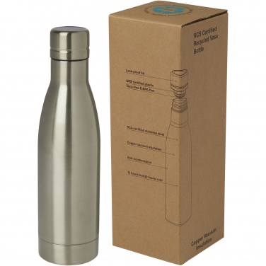 Logotrade promotional giveaways photo of: Vasa 500 ml RCS certified recycled stainless steel copper vacuum insulated bottle