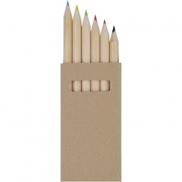 Logotrade advertising products photo of: Artemaa 6-piece pencil colouring set