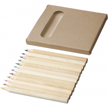 Logotrade promotional giveaway image of: Artemaa 12-piece pencil colouring set