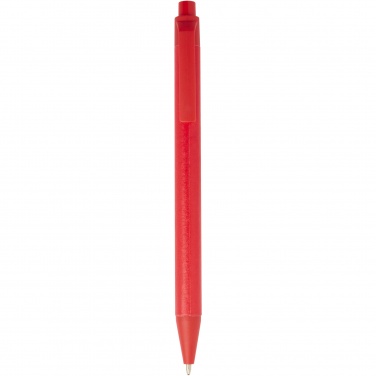 Logo trade promotional items picture of: Chartik monochromatic recycled paper ballpoint pen with matte finish