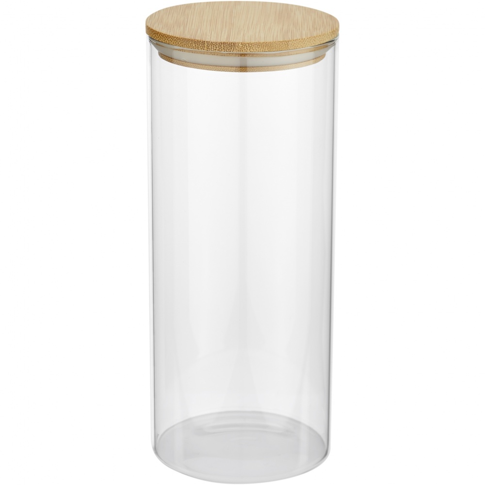 Logo trade promotional giveaways image of: Boley 940 ml glass food container