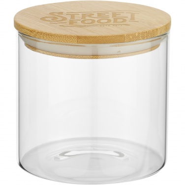 Logo trade promotional product photo of: Boley 320 ml glass food container