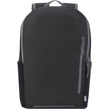 Logotrade corporate gift image of: Aqua 15" GRS recycled water resistant laptop backpack 21L