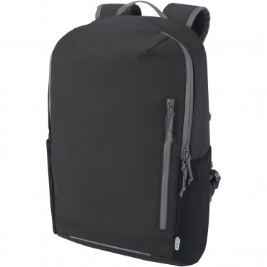 Logo trade promotional items picture of: Aqua 15" GRS recycled water resistant laptop backpack 21L