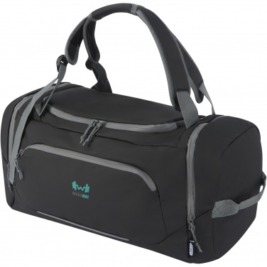 Logo trade advertising products picture of: Aqua GRS recycled water resistant duffel backpack 35L