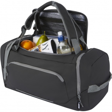 Logo trade promotional items picture of: Aqua GRS recycled water resistant duffel backpack 35L