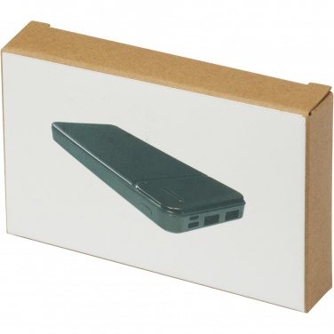 Logo trade promotional products picture of: Loop 10.000 mAh recycled plastic power bank 