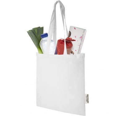 Logotrade promotional giveaways photo of: Madras 140 g/m2 GRS recycled cotton tote bag 7L