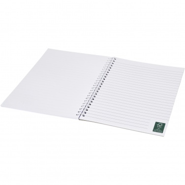 Logotrade promotional merchandise image of: Desk-Mate® A5 spiral notebook with printed back cover