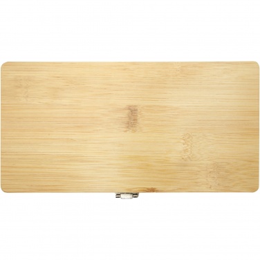 Logo trade promotional products picture of: Rivet 19-piece bamboo/recycled plastic tool set